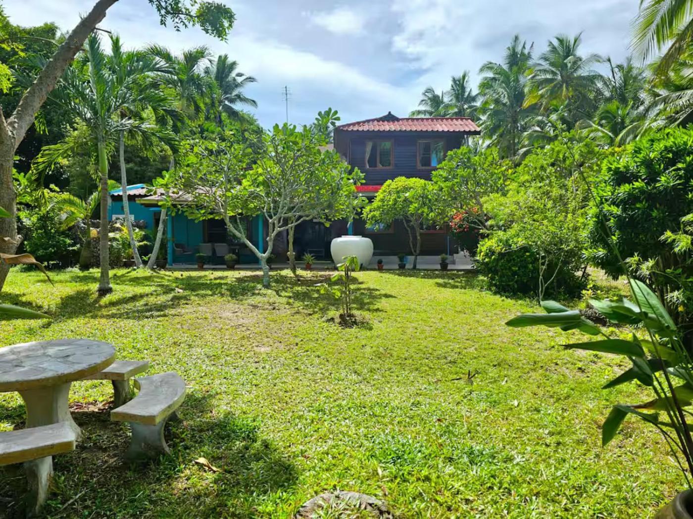 The Wooden Beach House 3Br - Sunset Beach Garden Taling Ngam Beach Exterior foto